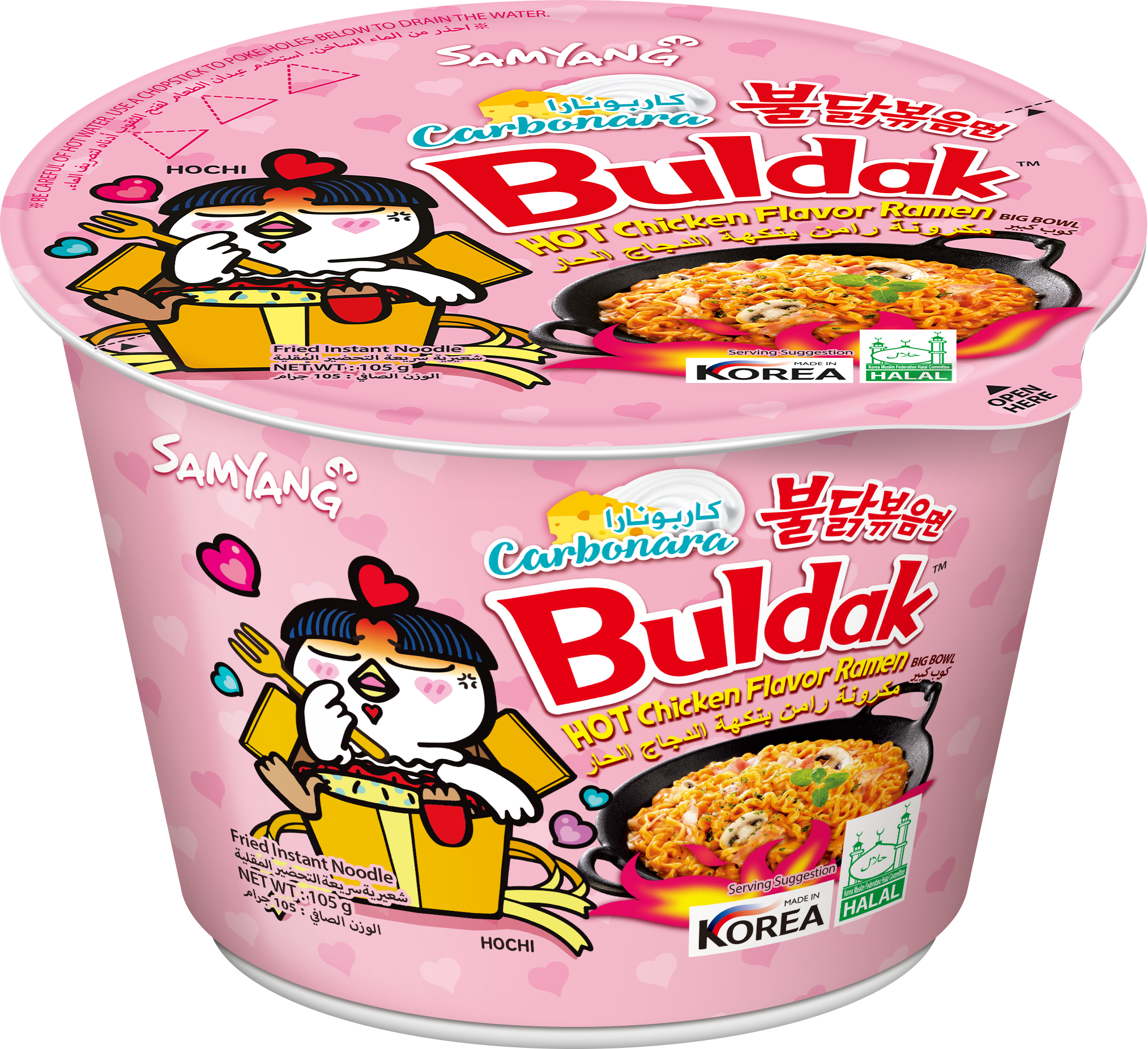 Buldak Ramen Carbonara Big Bowl
